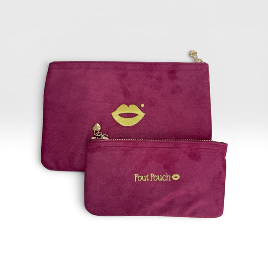 PRE-ORDER Shiraz Medium + Mini Pout Pouch Set