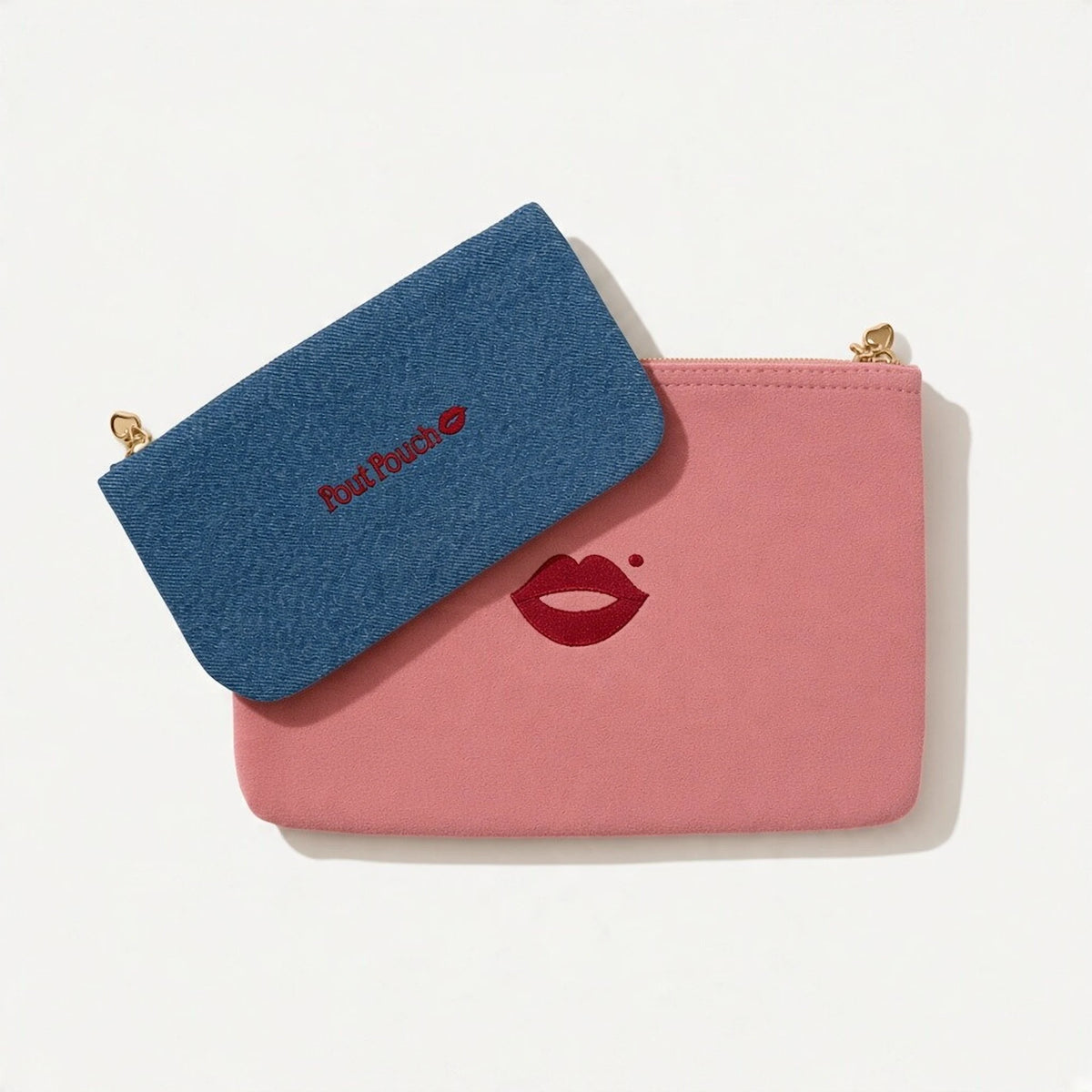 Dusty Pink Medium + Vintage Denim Mini Set