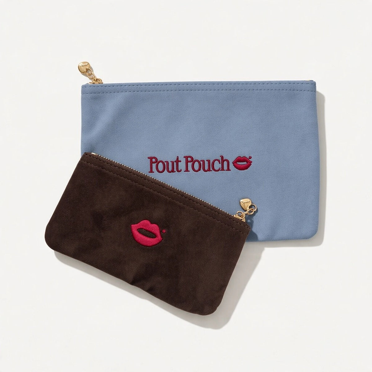 Powder Blue Medium + Chocolate Mini Set
