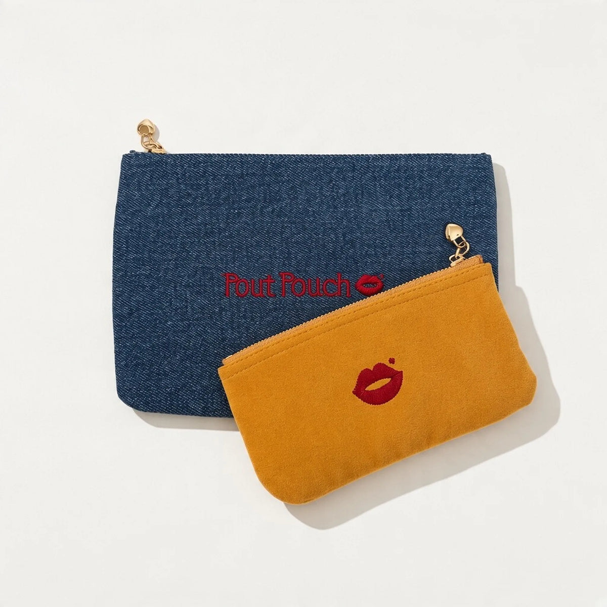 Vintage Denim Medium + Mustard Mini Set