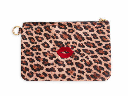 Medium Leopard Lipstick Pouch - In the Wild | Limited Edition