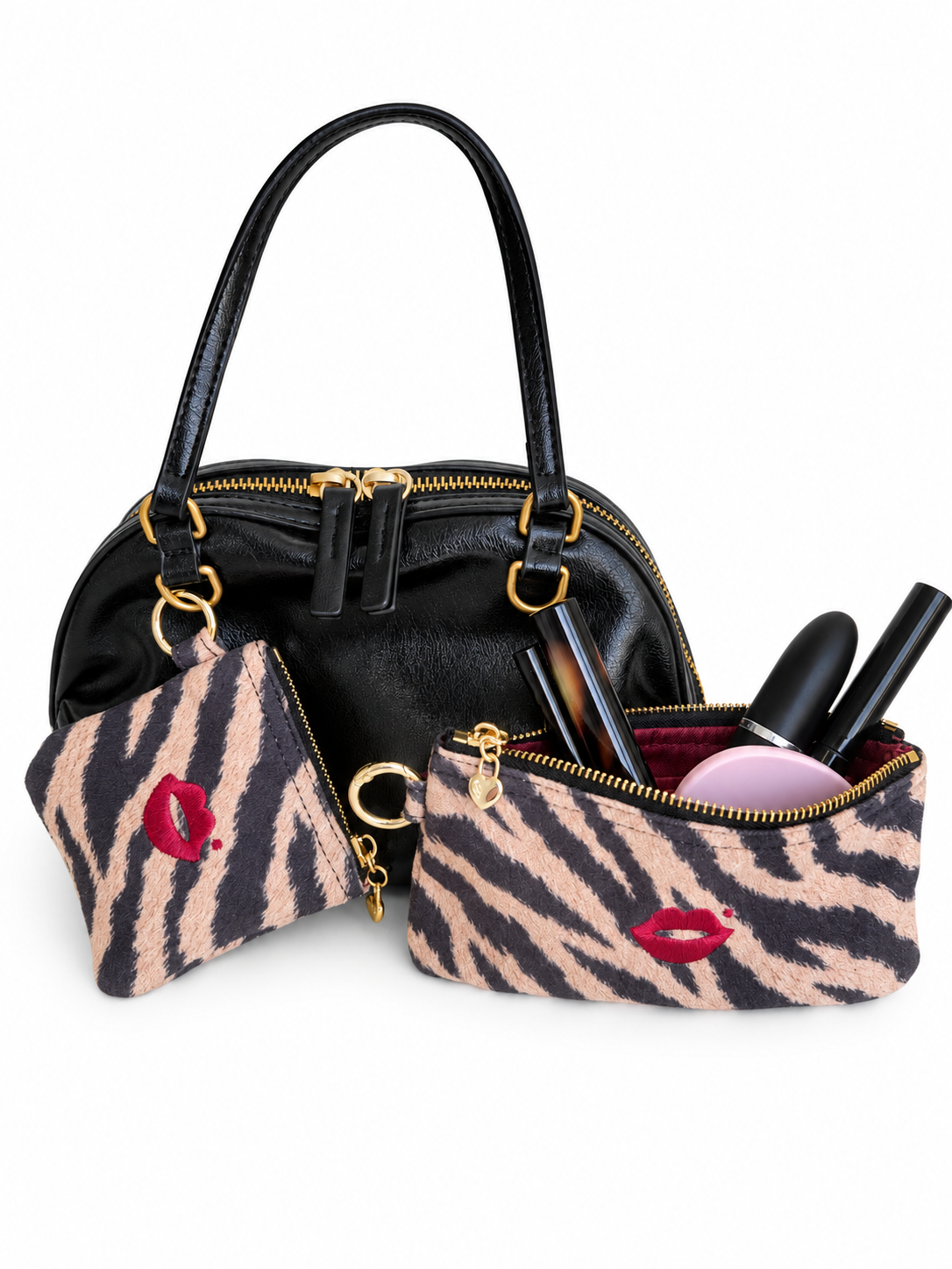 Mini Zebra Lipstick Pouch - In the Wild | Limited Edition
