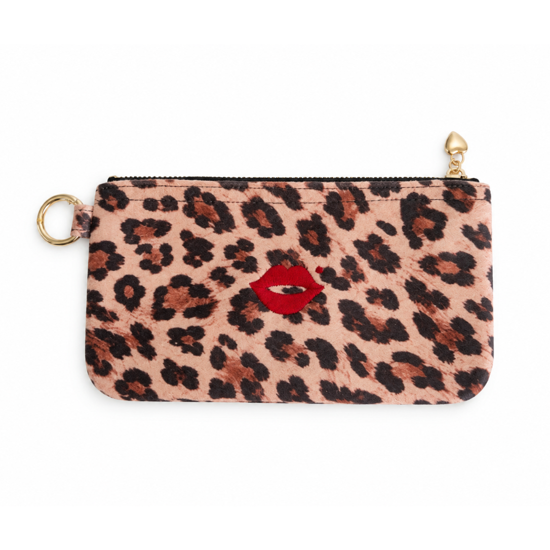 Mini Leopard Lipstick Pouch - In the Wild | Limited Edition