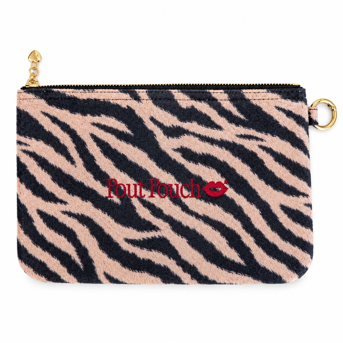 Medium Zebra Lipstick Pouch -  In the Wild | Limited Edition