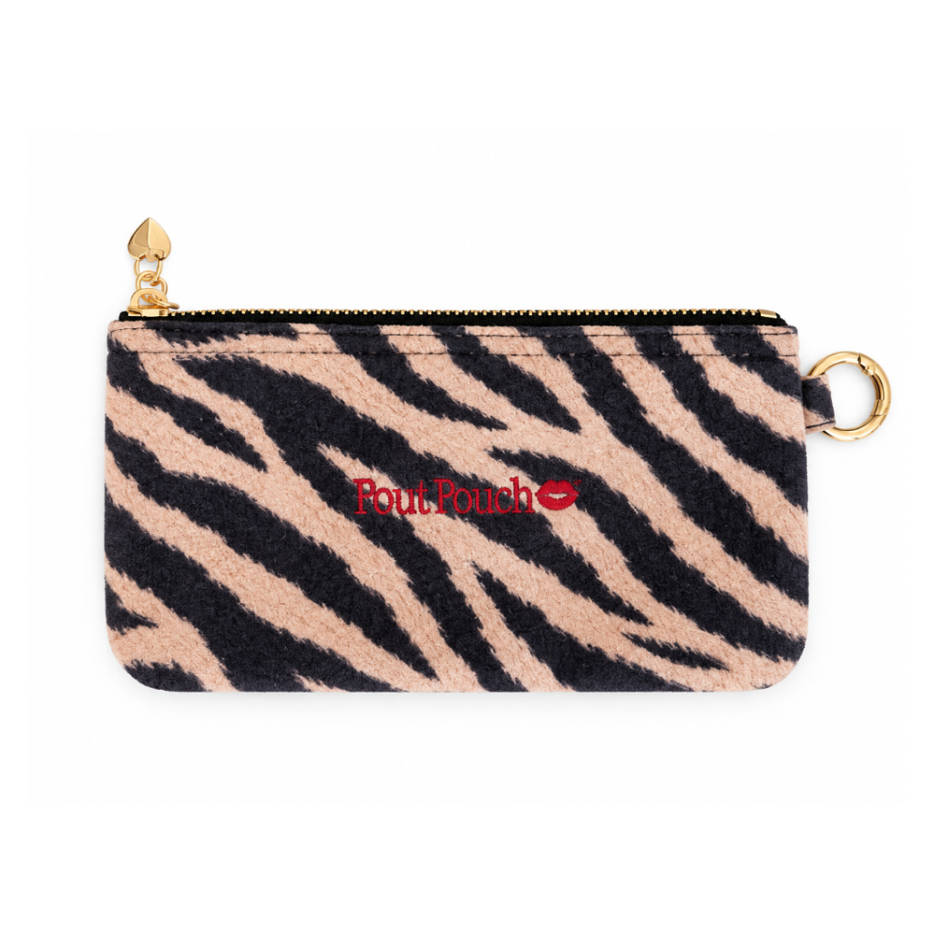 Mini Zebra Lipstick Pouch - In the Wild | Limited Edition