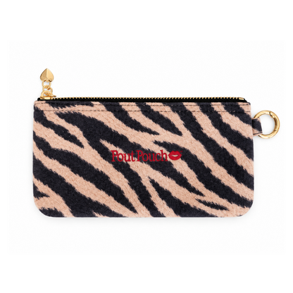 Mini Zebra Lipstick Pouch - In the Wild | Limited Edition