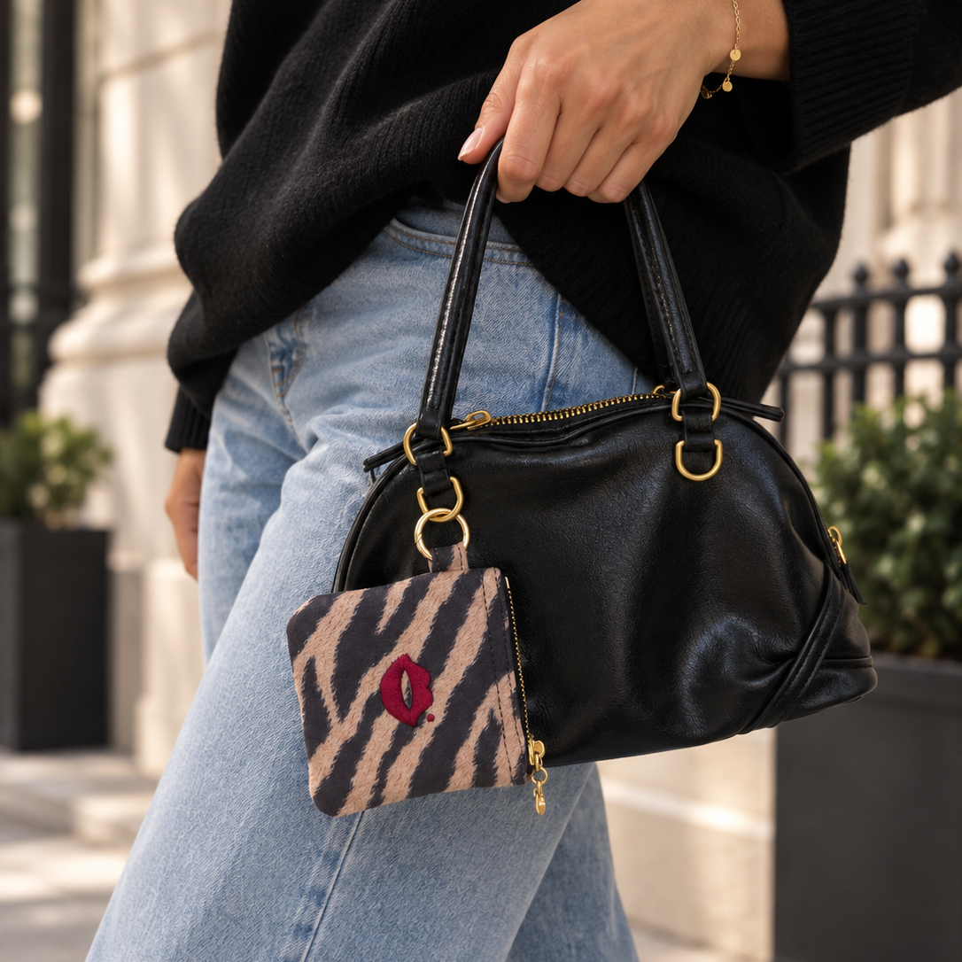 Zebra Bag Charm - In the Wild | Limited Edition