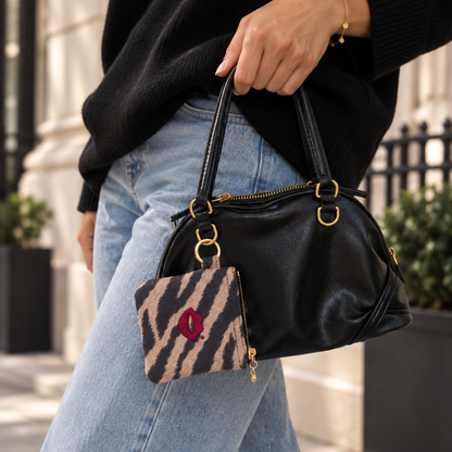 Zebra Bag Charm - In the Wild | Limited Edition