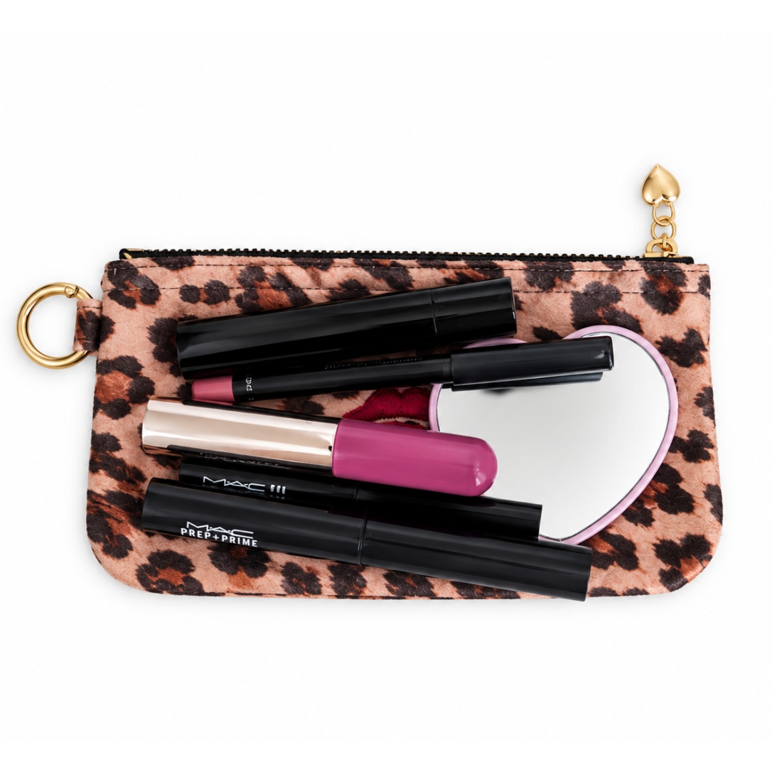 Mini Leopard Lipstick Pouch - In the Wild | Limited Edition