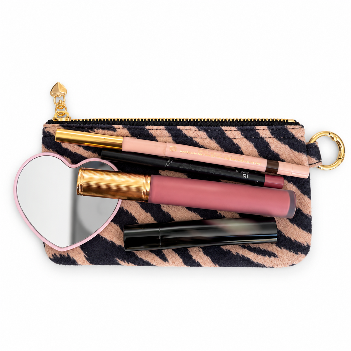 Mini Zebra Lipstick Pouch - In the Wild | Limited Edition