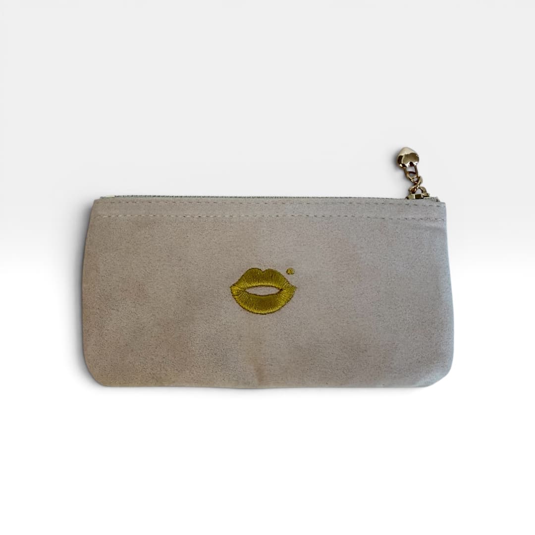Champagne - Mini Lipstick Pouch