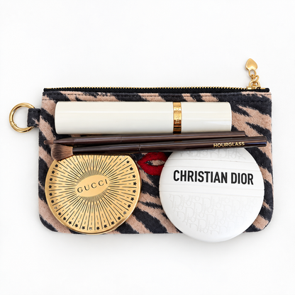 Small Zebra Lipstick Pouch - In the Wild | Limited Edition