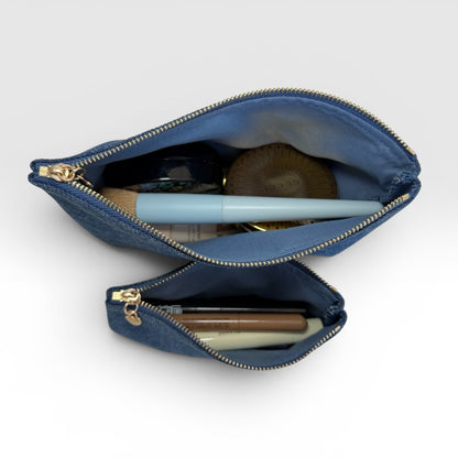 Chocolate Medium + Mini Pout Pouch Set