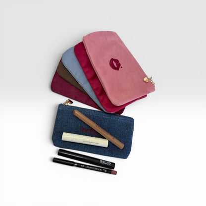Dusty Pink - Mini Lipstick Pouch