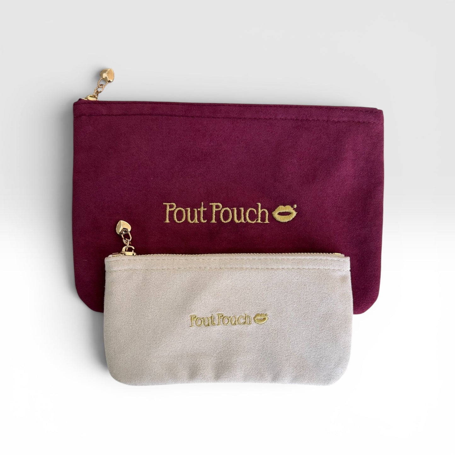 Shiraz Medium + Champagne Mini Pout Pouch Set