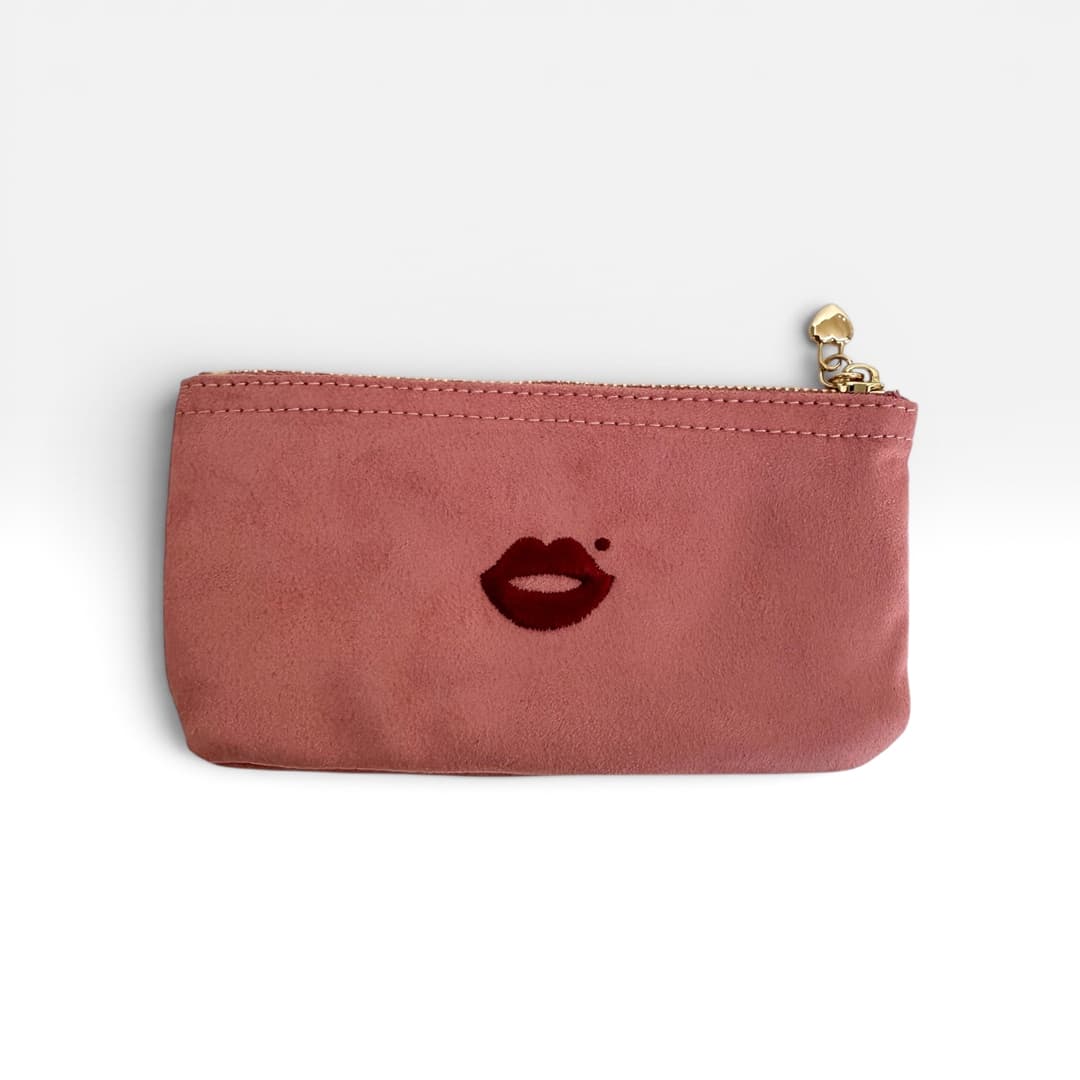 Dusty Pink - Mini Lipstick Pouch