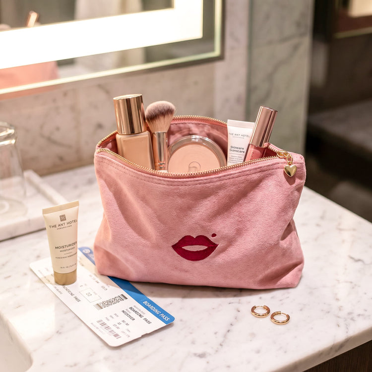 Pout Pouch | Luxury Soft Lipstick & Makeup Pouch for Handbags