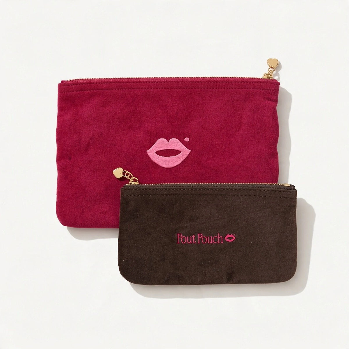 Cherry Red Medium + Chocolate Mini Set