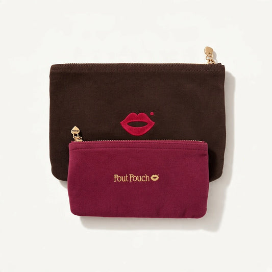 Chocolate Medium + Cherry Red Mini Set