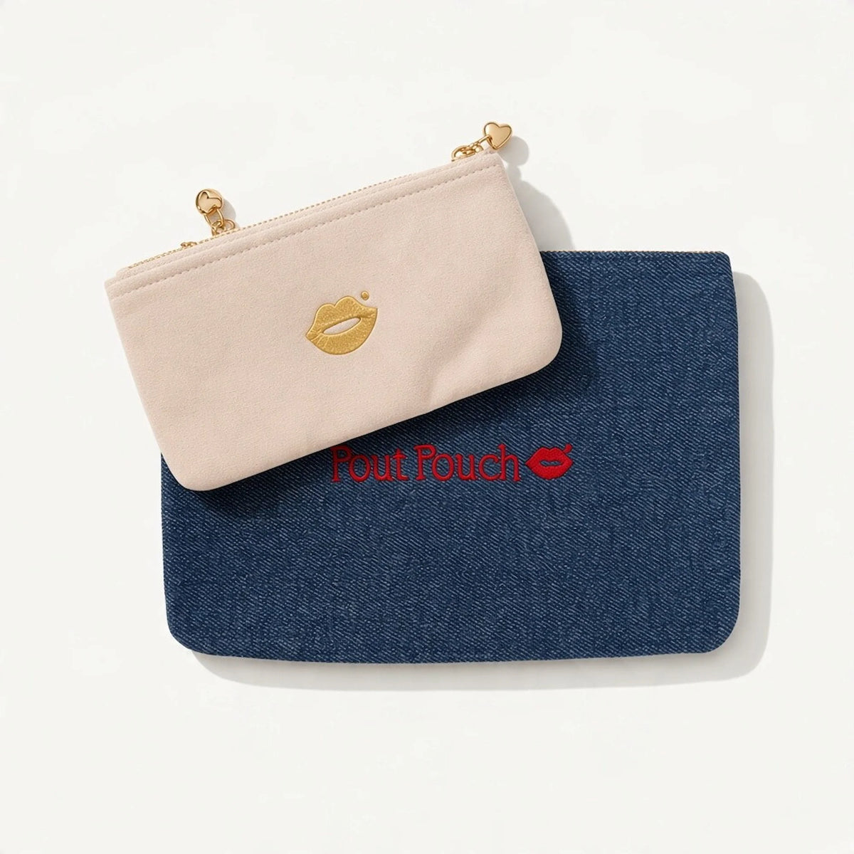 Vintage Denim Medium + Champagne Mini Set