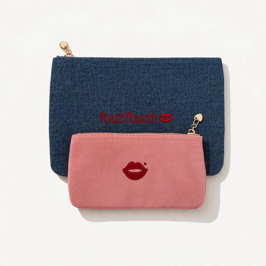 Vintage Denim Medium + Dusty Pink Mini Set